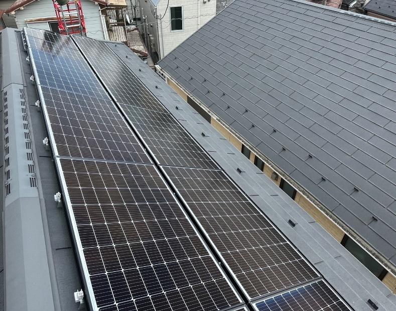 太陽光パネル設置工事